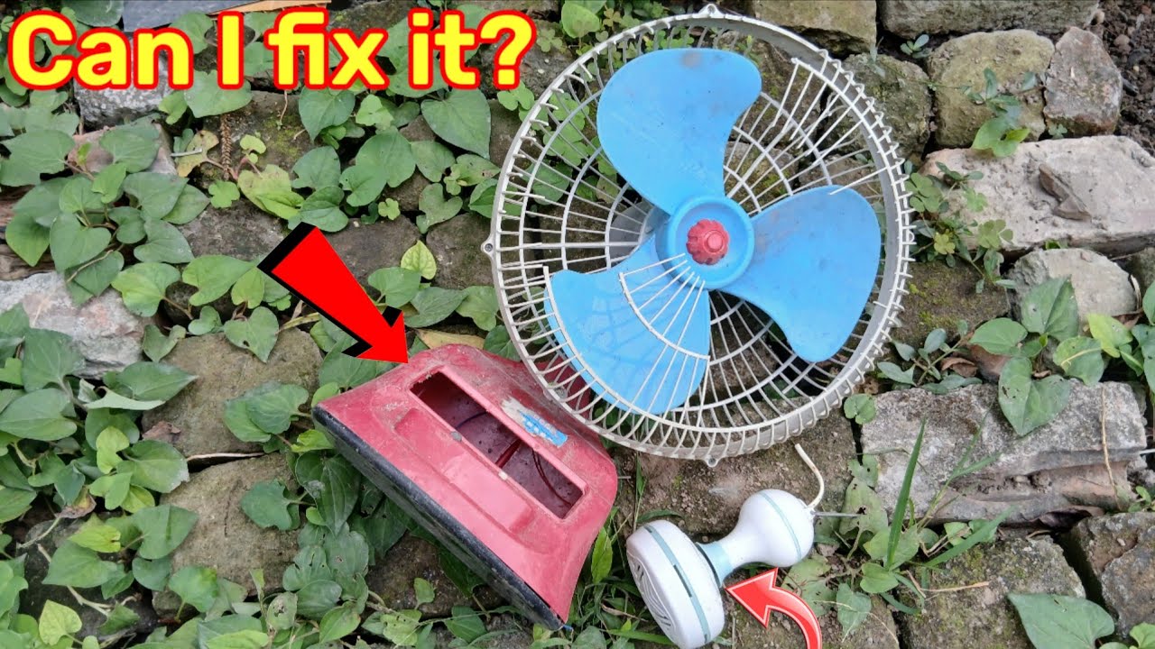 These two mini fans are completely broken…is there any way to save them?