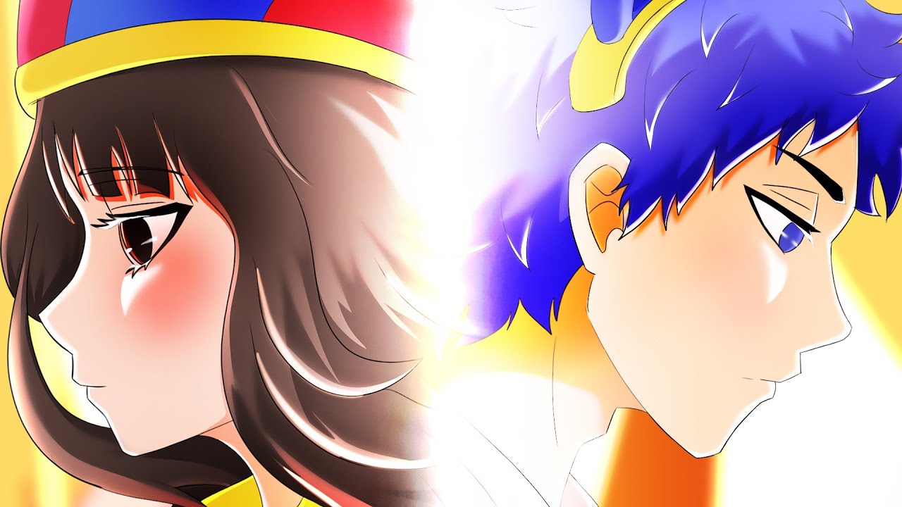 JAX X POMNI LOVE STORY? - The Amazing Digital Circus Animation - YouTube