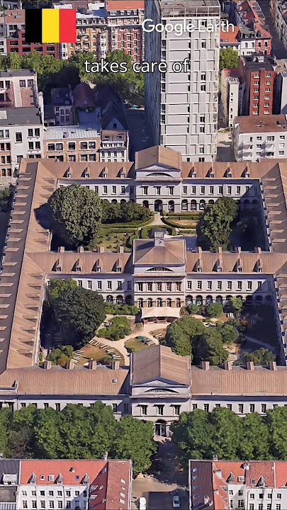 Voormalig Groot Godshuis Pacheco in Brussels, Belgium