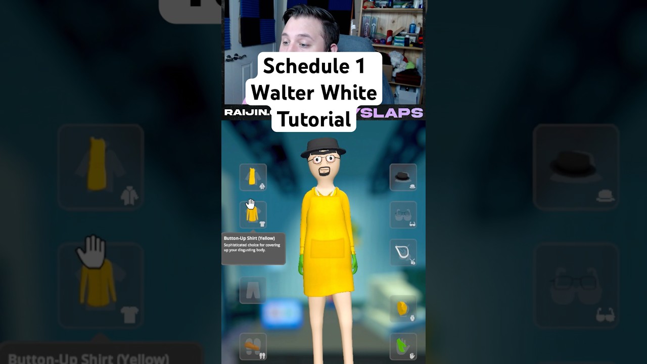 How to be Walter White in Schedule 1 Character Customization tips and tricks