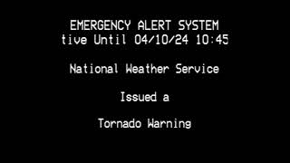 Tornado Warning for Slidell, LA (4/10/24)