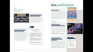 Mise en page d'un rapport d'activités Mise en page d'un rapport d'activités