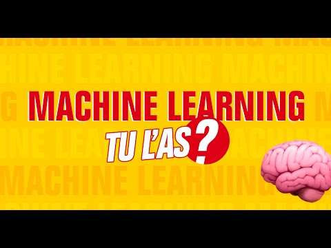 Le machine learning, tu l'as ?