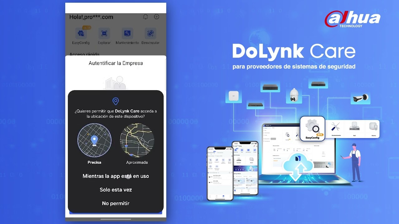 DoLynk Care 2.4 - Ingresar código de invitación