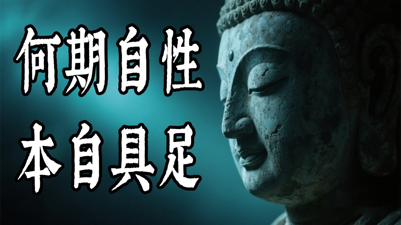 【建議收藏】《壇經》 六祖慧能的頓悟：何期自性，本自具足#無明 #禪定 #正能量 #淨宗學會 #菩薩戒 #佛学