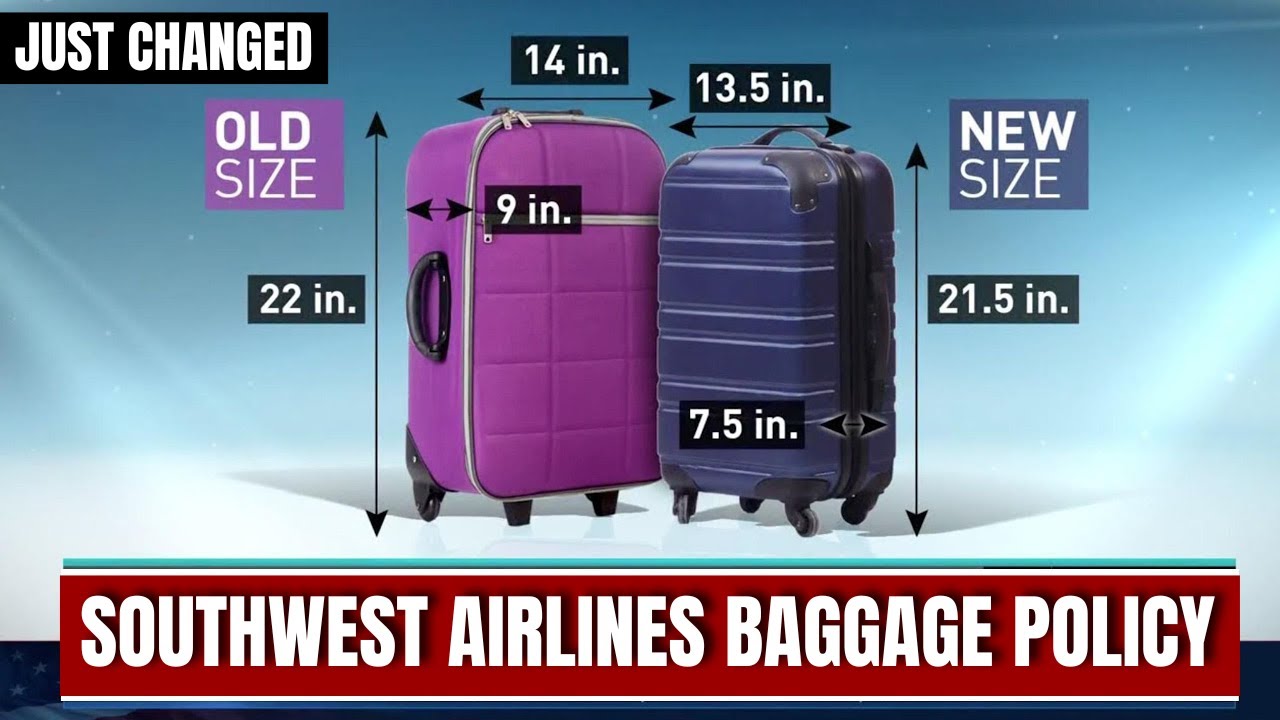 💼 Southwest Airlines только что изменила свою политику провоза багажа — что вам нужно знать!
