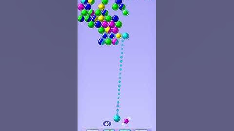 bubble shooter level 371 online game video