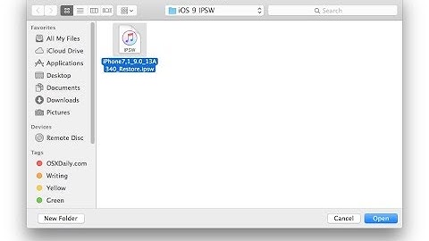itunes firmware location