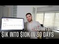 How This Trader Turned $1000 into $10,000 in 30 Days Trading Stocks