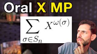 Un ORAL de l'X qui m'a fait suer ! Partagez vos méthodes si vous avez mieux !