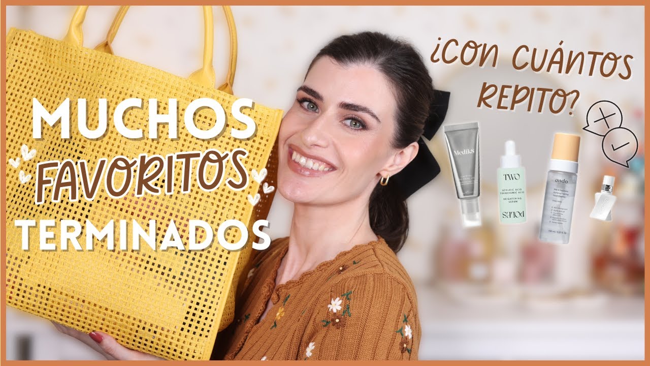 😱 MUCHOS FAVORITOS TERMINADOS ♻️ | Casi 40 PRODUCTOS TERMINADOS a examen, ¿con cuántos REPITO?