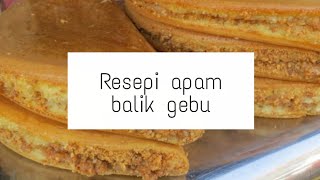 Puasa day 21:RESEPI RAHSIA APAM  BALIK ANTI GAGAL *TIPS LUARAN APAM YG CANTIK sukatan cawan #