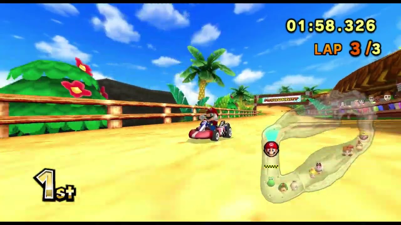 (WIP) Mario Kart 7 Wii | Mushroom Cup Gameplay