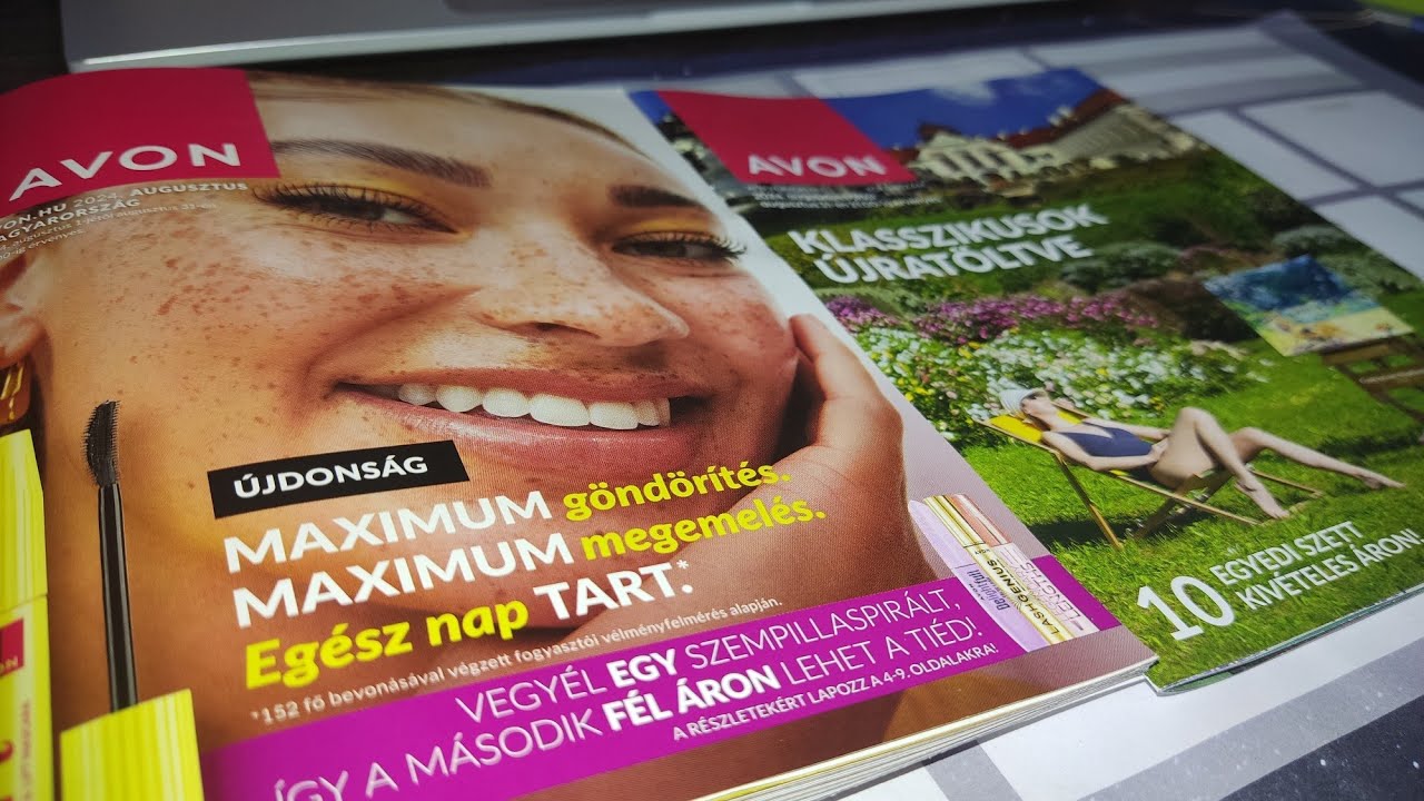 #ASMR Suttogós #Avon katalógus lapozgató. 👀 Nézzük meg együtt! 😊 2024/8
