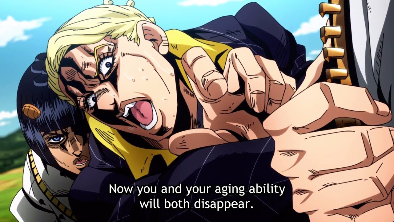 ジョジョ Bucciarati Vs Prosciutto Final Youtube