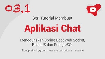 Membuat Aplikasi Chat Menggunakan Spring Boot, Web Socket dan React JS - Part 3.1 QnA Reset Password