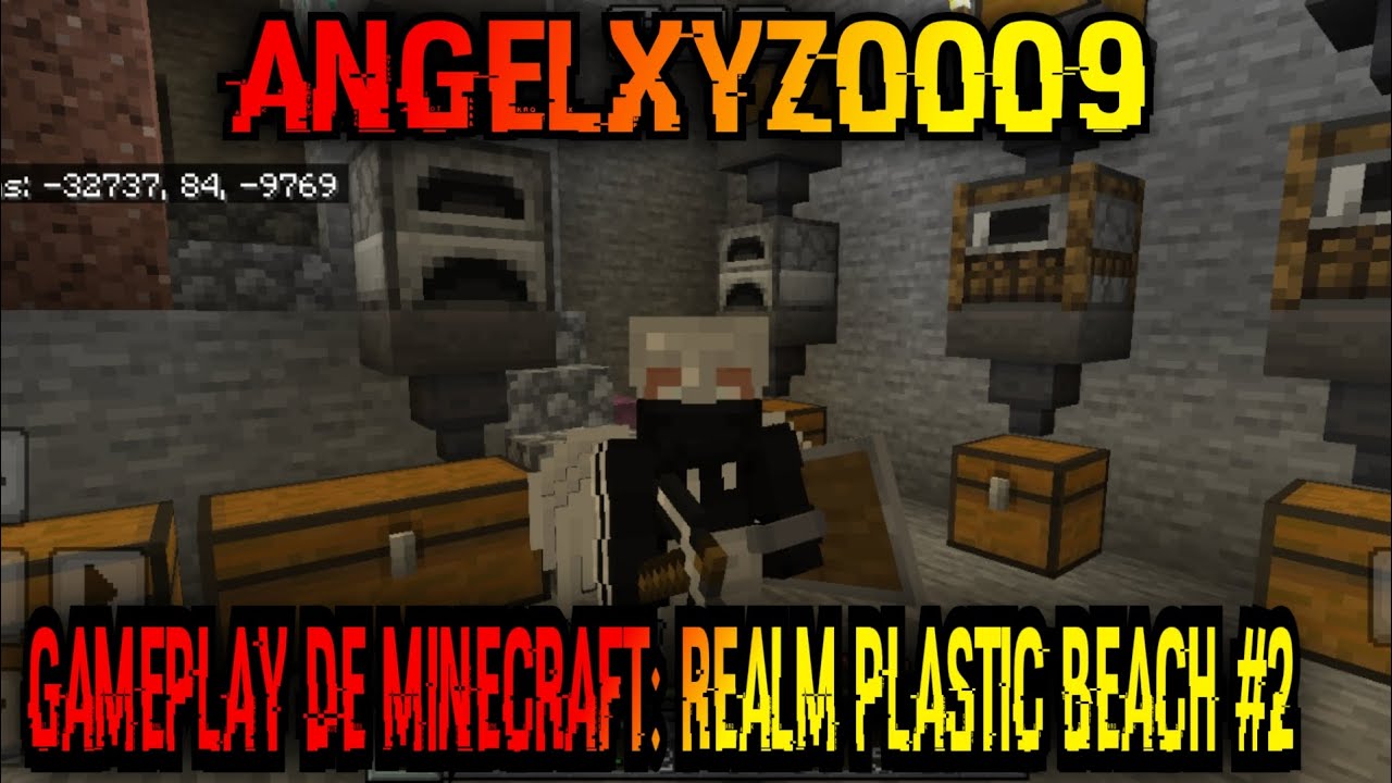 GAMEPLAY DE MINECRAFT: REALM PLASTIC BEACH #2