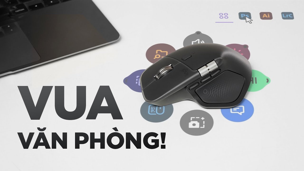 Chuột tốt nhất cho dân văn phòng và nhà sáng tạo! Logitech Mx Master 4