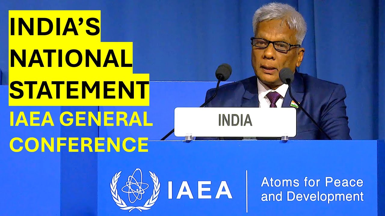 India's National Statement at the 69th General Conference of the IAEA in Vienna, Austria