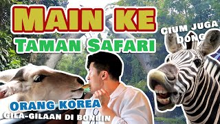 DUO Oppa KOREA Heboh Di TAMAN SAFARI BOGOR