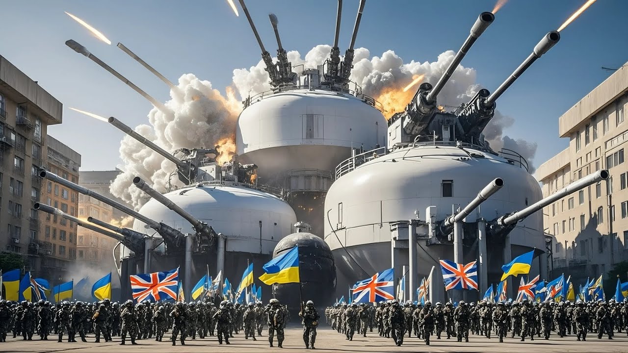 Линия обороны Украины рухнула! База НАТО окружена, украинско-британские войска мгновенно уничтожены.