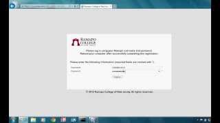 Registering your computer at Ramapo College