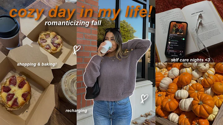 A FALL DAY IN MY LIFE! 🍂romanticizing fall, shopping, & self care night!