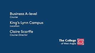 CWA: A-level Business