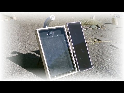 Solar Air Heater! - The Screen Absorber Solar Air Heater - Easy DIY  (quickview) - YouTube