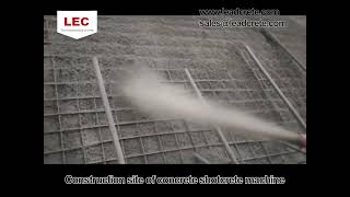 High Quality Concrete Spraying Machine For Sale