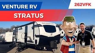 2025 Venture RV Stratus 262VFK | ULTRA-LITE FRONT KITCHEN TRAVEL TRAILER!!
