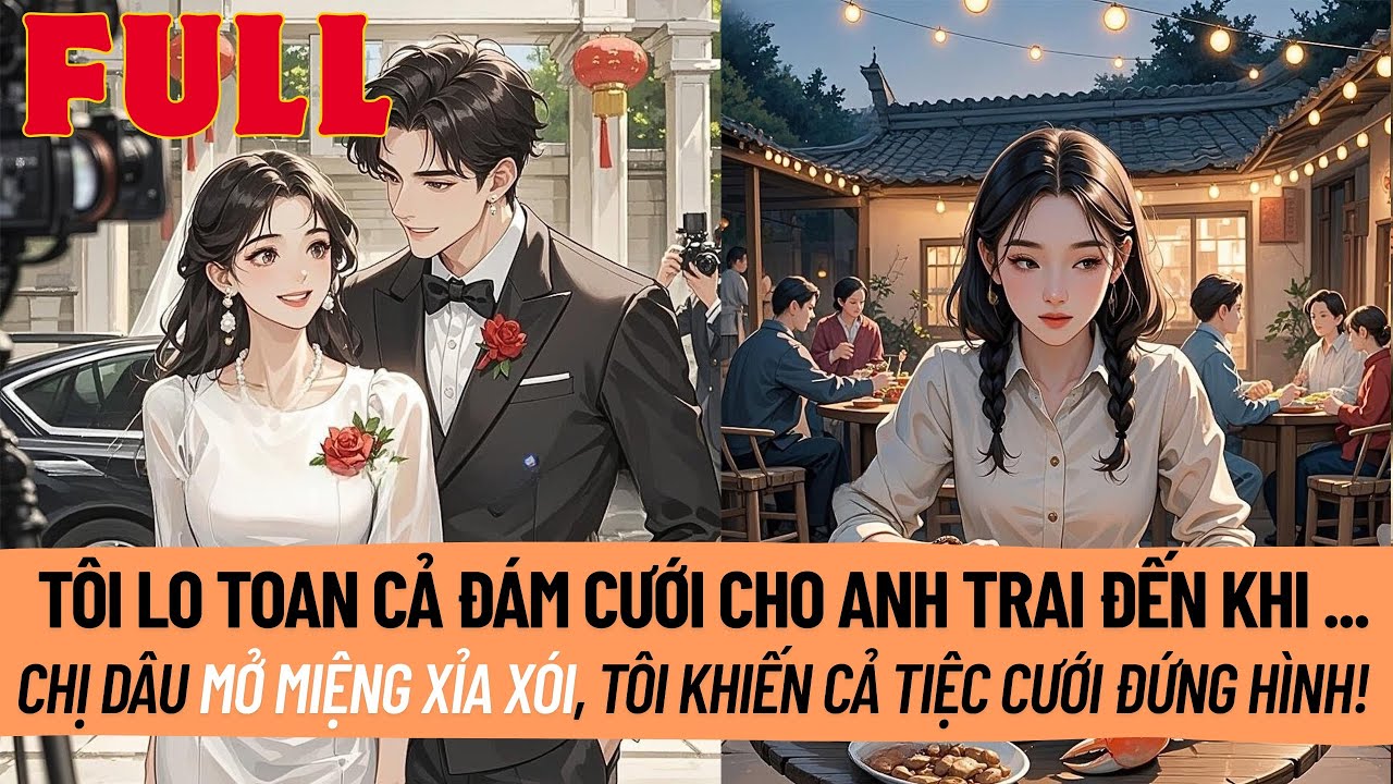 Tôi Lo Toan Mọi Thứ Vậy Mà Chị Dâu Lại Mỉa Mai Tôi Giữa Tiệc. Khi Tôi Đứng Dậy, Cả Sảnh Cưới Im Phăn