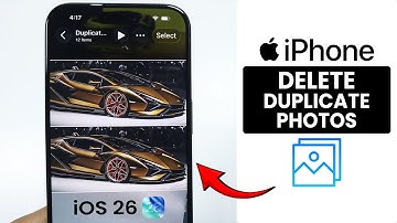 [iOS 26] How to Delete Duplicates in Photos App on iPhone - Remove Duplicates in Photos