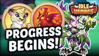 Choosing pets and gaining power! - Episode 2 - The IDLE HEROES CSG Series