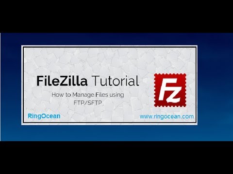 FileZilla Tutorial - How to use FTP Client Server | RingOcean