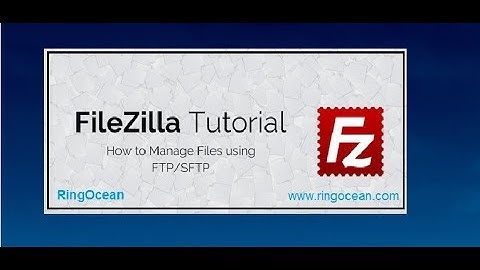FileZilla Tutorial - How to use FTP Client Server | RingOcean
