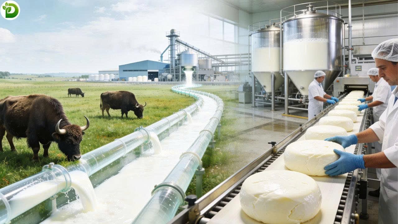 Старейший в мире рецепт сыра из буйволиного молока помогает фермерам достичь устойчивого благосос...
