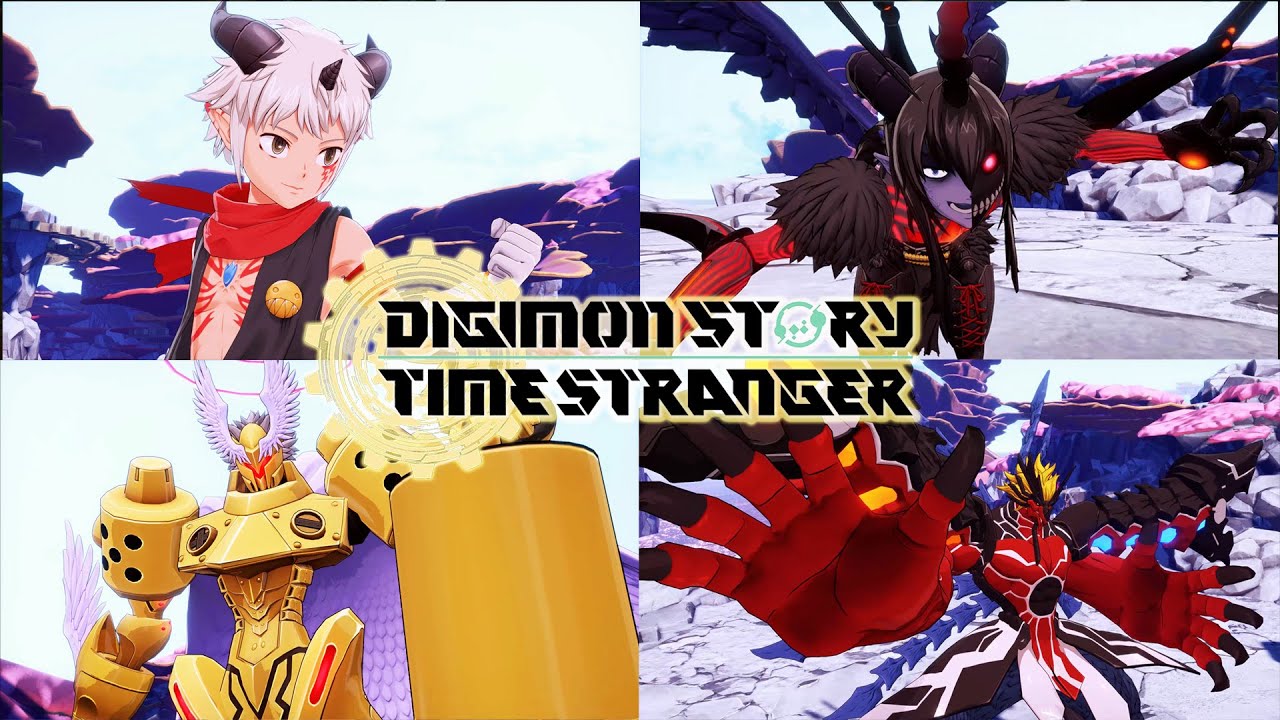 Aegiomon's Evolution, Special Skills & Win Screen - Digimon Story: Time ...
