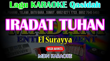 Karaoke IRADAT TUHAN Qasidah Nada Pria (irodat) KN7000 @MADANI.Keyboard​