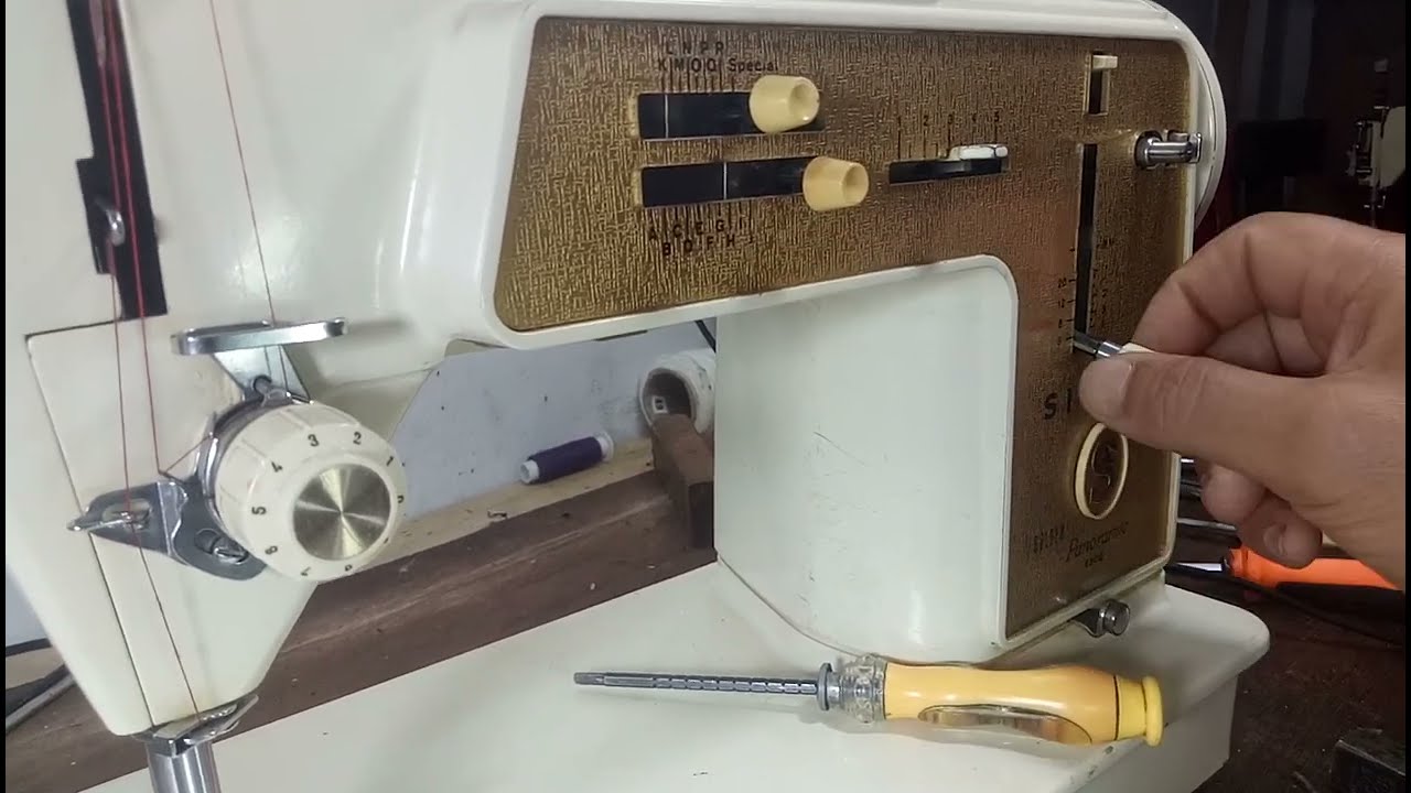 singer'650G'banoramic'✅'Entretien et utilisation de cette machine à coudre.صيانه واستعمال ماكينه