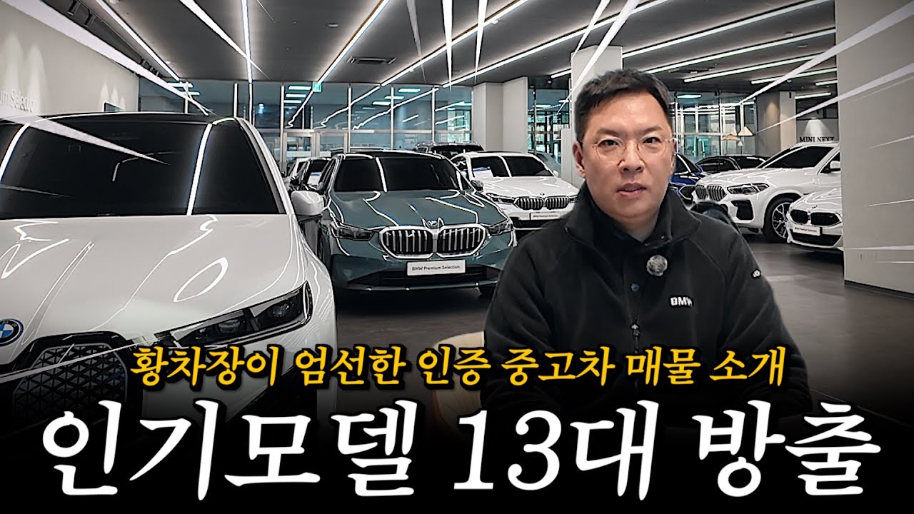 연말 특집 3천만 원대 인기매물 수두룩 모아봤습니다!! [황차장이 엄선한 BMW 인증 중고차 매물 소개]