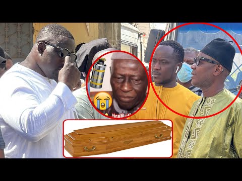 Enterrement de Mame Gorgui Ndiaye…les larmes de Gris Bordeaux et Becaye M’Baye