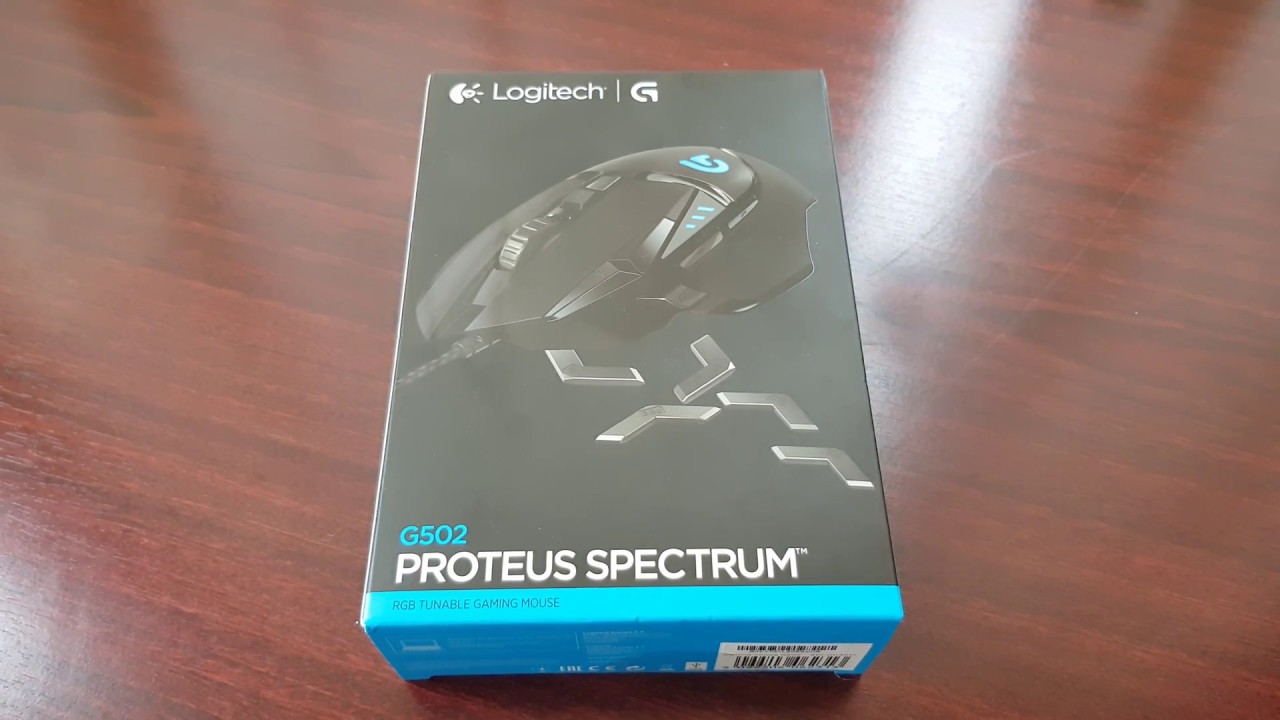 Logitech G502 Proteus Spectrum RGB Gaming Mouse Unboxing and Review