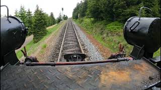 Harzer Schmalspurbahn fährt wieder 09.06.2021. Hsb unter Dampf.