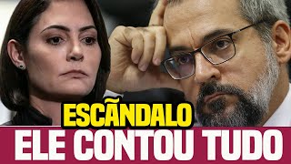 Escândalo Weintraub Resolveu Contar Tudo, Michele Bolsonaro Em Apuros E Desmoralizada.