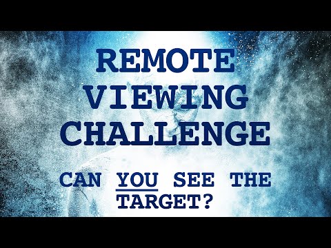 Remote Viewing Challenge - Remote View This Target