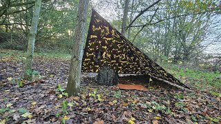 Bushcraft Shelter - Does This Poncho Work