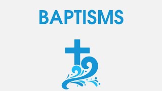 Baptisms: Shakirah Bray, Claire Ullah, Belinda Smith with Jeremy Bray
