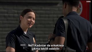 The Rookie 3.Sezon 8.Bölüm | Lucy yeni itfaiyeciye kancayı taktı 👨‍🚒 #LucyChen 