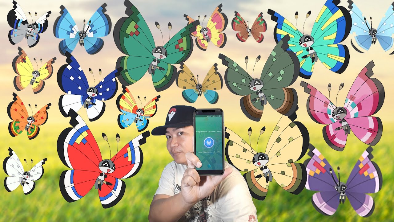 BAGAIMANA CARA DAPAT 18 VIVILLON DI POKEMON GO